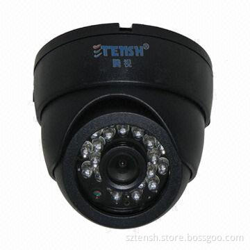 600TVL Dome High-definition IR Camera Series, Measures 75 x 94mm